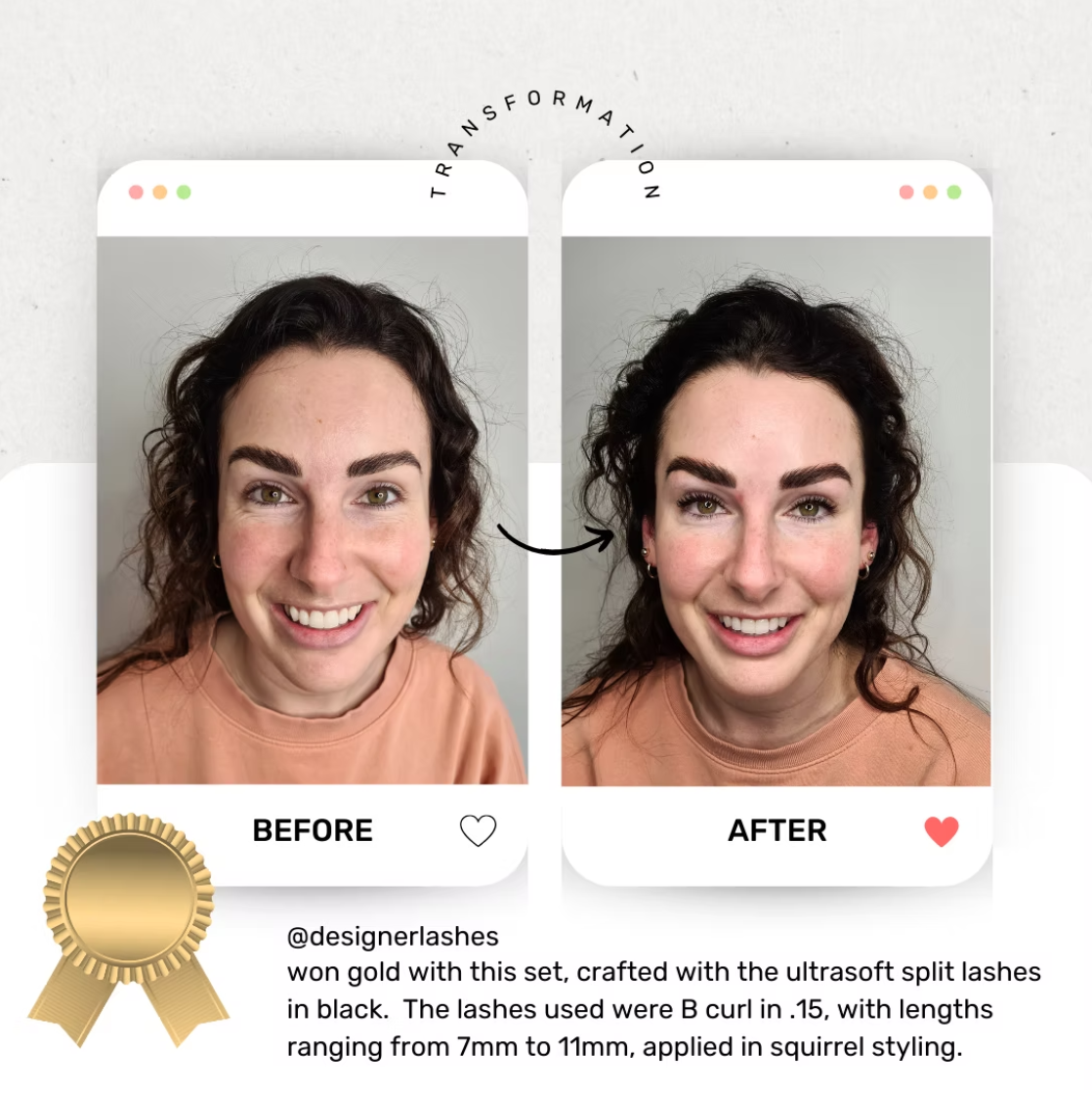 Ultrasoft Split Flat Lashes